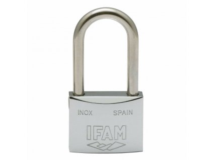 2775437 2 visiaci zamok na kluc ifam inox 30al nerezova ocel dlhy striebrista 3 cm