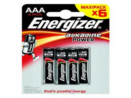 2789656 alkalicke baterie energizer e300132500 lr03 aaa 6 ks