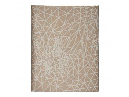 2793229 4 obrus jacquard abstraktny bezova 140 x 180 cm