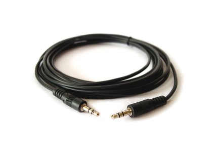 2821822 audio kabel 3 5 mm jack kramer electronics 95 0101015 male konektory cierna 4 6 m