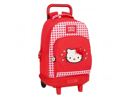 2831296 3 skolska taska na kolieskach hello kitty spring cervena 33 x 45 x 22 cm