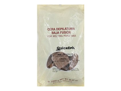 2843716 depilacny vosk nizka teplota quickepil cokoladovy 1 kg