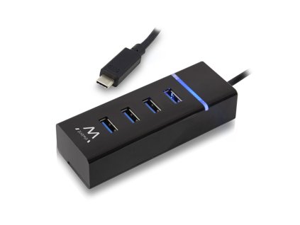 2860684 1 usb hub 4 porty ewent ew1137 usb 3 1 cierna