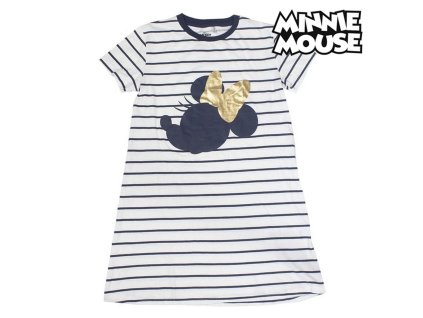 Dětské šaty Minnie Mouse Bílá (Velikost 10 let)