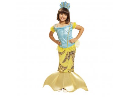 Dětský kostým Mořská panna My Other Me Polyester (2 ks) (Velikost 5-6 let)