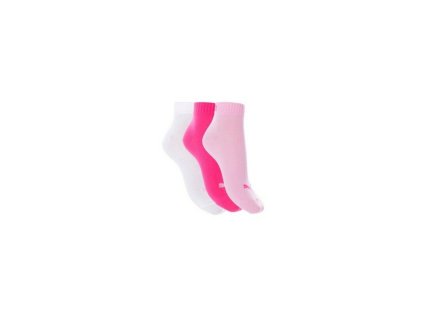 Dámské kotníkové ponožky Puma TRAINING Lady Růžové (Velikost nohy 35-38)