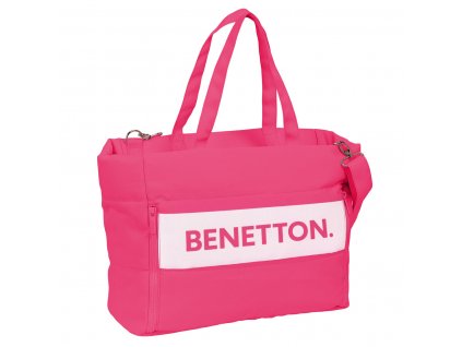 2884877 5 taska na notebook az 14 1 benetton raspberry fuchsiova 54 x 31 x 17 cm