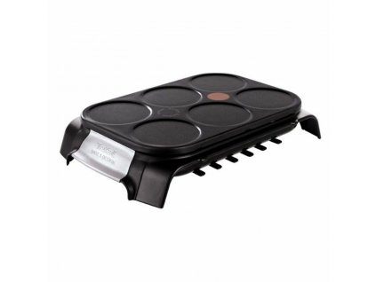 2885558 palacinkovac tefal py558813 nerezova ocel 1000 w cierna