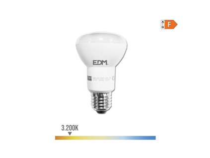 2888606 led ziarovka e27 7 w f 470 lm 3200 k edm