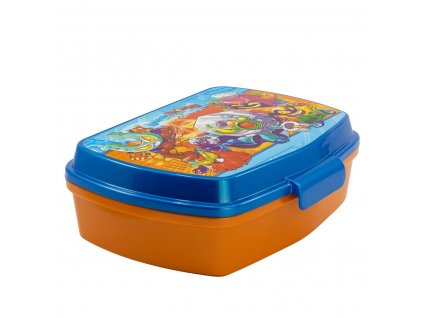 2919338 3 detsky plastovy box na desiatu superthings kazoom kids modra oranzova 17 x 5 6 x 13 3 cm