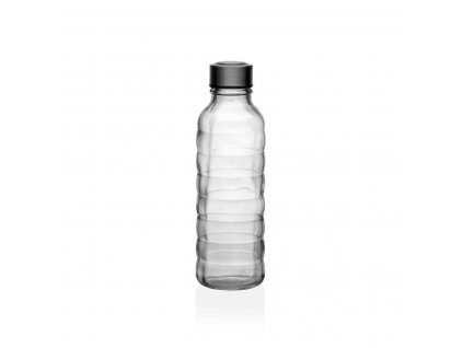 2919360 flasa versa sklo aluminium transparentna 500 ml 7 x 22 7 x 7 cm