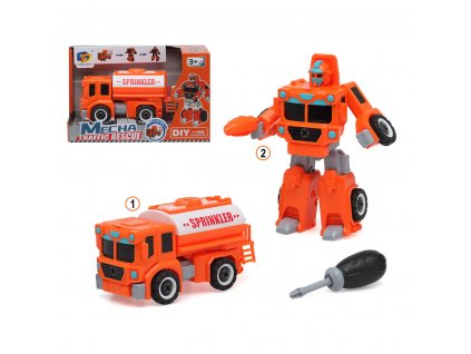 2922471 transformer mecha traffic rescue sprinkler oranzova
