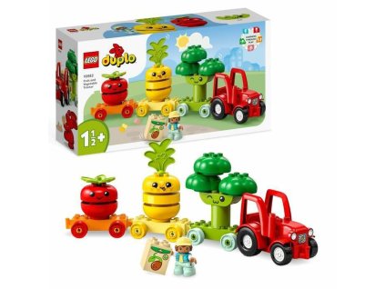 2928633 6 stavebnica lego duplo 10982 traktor so zeleninou a ovocim 19 ks