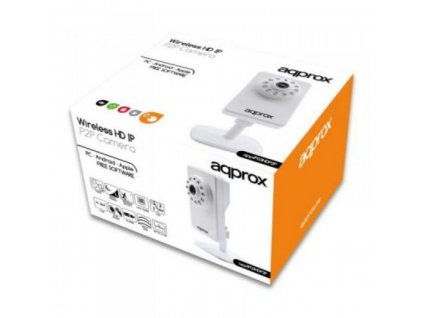 2931482 4 ip kamera approx appip03hdp2p hd ir p2p micro sd wifi biela