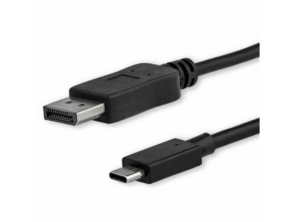 2935529 video kabel prepajaci usb c male na displayport male cierna 1 m startech cdp2dpmm1mb