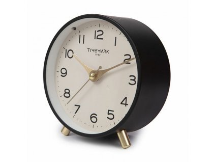 2936978 stolne hodiny timemark vintage cierna 11 x 11 x 5 cm