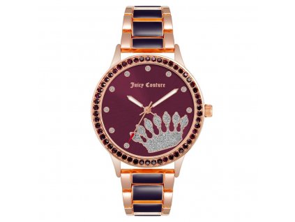 2939243 4 damske hodinky juicy couture jc1334rgpr ruzova fialova 38 mm