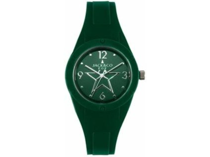 2942717 2 damske hodinky jack co margherita silikonove zelena 34 mm
