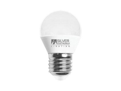 Sférická LED Žárovka Silver Electronics 960727 E27 7W Teplé světlo (Vyberte možnost 3000K)