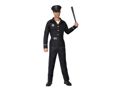 2943503 kostym pre dospelych disfraz policia xl policajt
