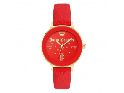 2945987 5 damske hodinky juicy couture jc1264gprd zlata cervena 38 mm