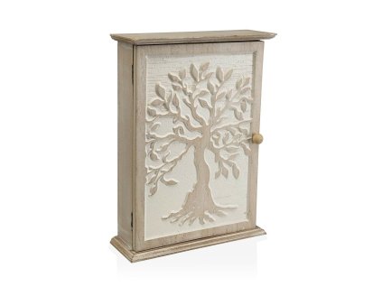 2949248 skrinka na kluce versa strom drevo mdf 26 8 x 32 cm