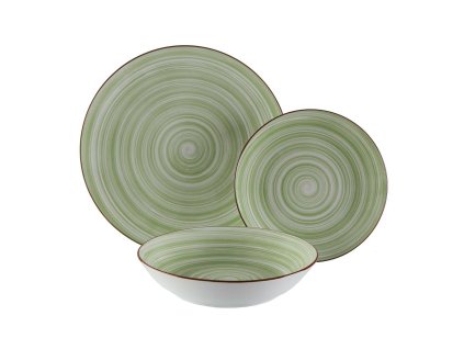2955053 jedalenska porcelanova suprava versa artesia zelena 18 ks