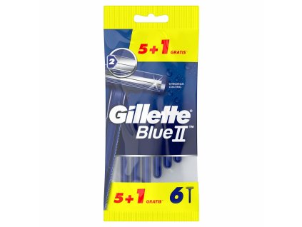 2954990 jednorazove panske holitka gillette blue ii 6 ks