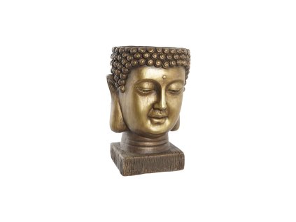 2959115 kvetinac dkd home decor buddha laminat zlata orientalny 25 x 25 x 36 cm