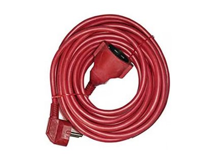 2961290 predlzovaci kabel edm cervena 25 m