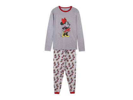 Dámské pyžamo Minnie Mouse Šedá (Velikost M)