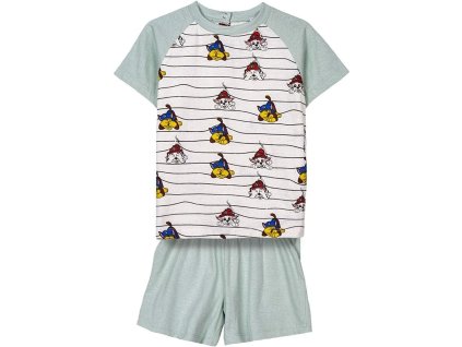 Dětské letní pyžamo Tlapková patrola Bavlna Zelená (Velikost 18 měsíců)