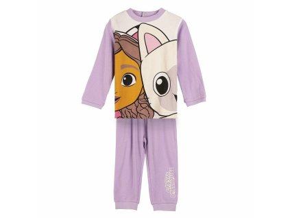 Dětské pyžamo Gabby's Dollhouse Bavlna Purpurová (Velikost 18 měsíců)