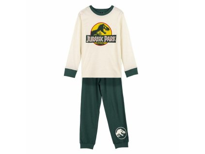 Dětské pyžamo unisex Jurassic Park Bavlna Béžová Vícebarevná (Velikost 5 let)