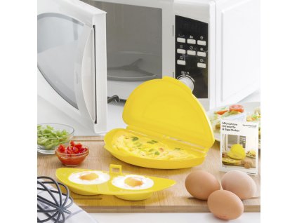 2966583 forma na omeletu a vajicka do mikrovlnnej rury innovagoods