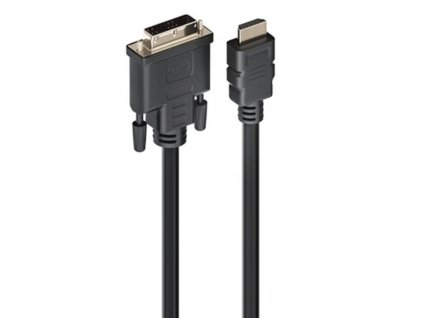 Kabel HDMI na DVI Ewen EC1350 Černá (Rozměr 2 m)