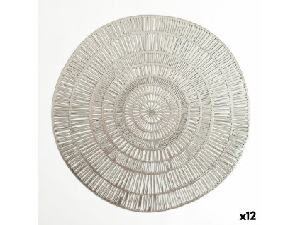 2968350 prestieranie quid habitat spirala textil striebrista 38 cm 12 ks