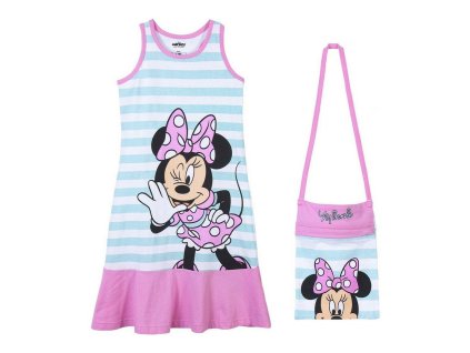 Dětské šaty Minnie Mouse Modrá MM01M (Velikost 2 roky)