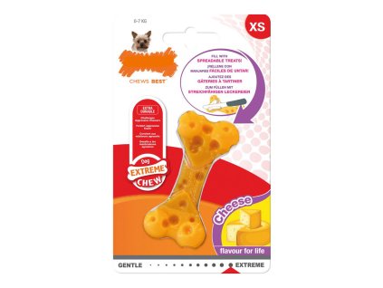 2972181 1 zuvacia kost s chutou syra pre psa 0 7 kg nylabone dura chew nylon velkost xs