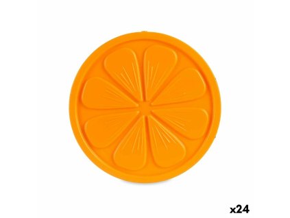 2973174 chladiace vlozky pomaranc plast oranzova 250 ml 17 5 x 1 5 x 17 5 cm 24 ks