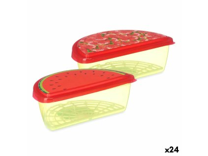 2973219 sada plastovych doz na ovocie jahoda melon 23 x 8 x 13 cm 24 ks