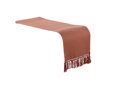 2977407 obrus na sviatocne prilezitosti home esprit uzky terakota 40 x 140 cm