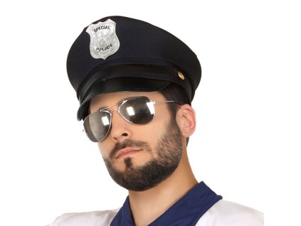 2978124 klobuk policajt cierna
