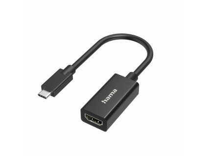 2978445 1 redukcia usb c male na hdmi female hama 00300087 cierna