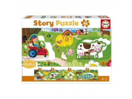 2979636 2 puzzle detska farma story educa 26 ks