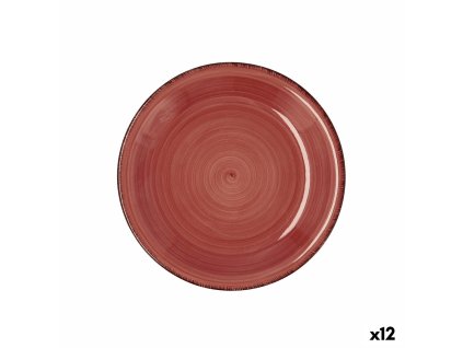 2980029 sada dezertnych tanierov quid vita keramicky cervena 19 cm 12 ks