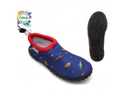 Dětská obuv do vody Ponorka Námořnická modrá (Velikost nohy 29)