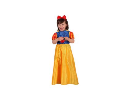 Kostým pro děti Sněhová princezna (Velikost 5-6 let)