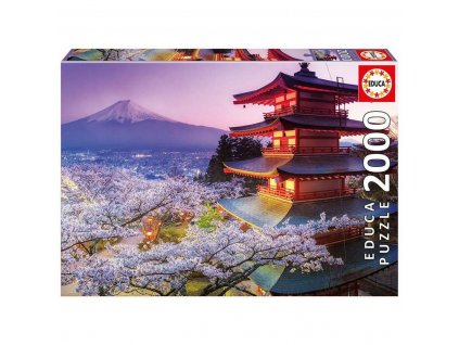 2982321 puzzle educa mount fuji japonsko 2000 dielov