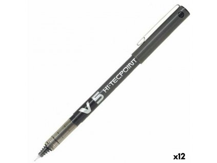 2983329 gulockove pero na tekuty atrament pilot v 5 hi tecpoint cierna 0 5 mm pack 12 ks